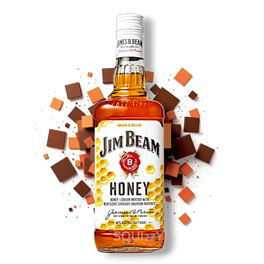 Jim Beam Honey Bourbon Whiskey Liqueur 700mL