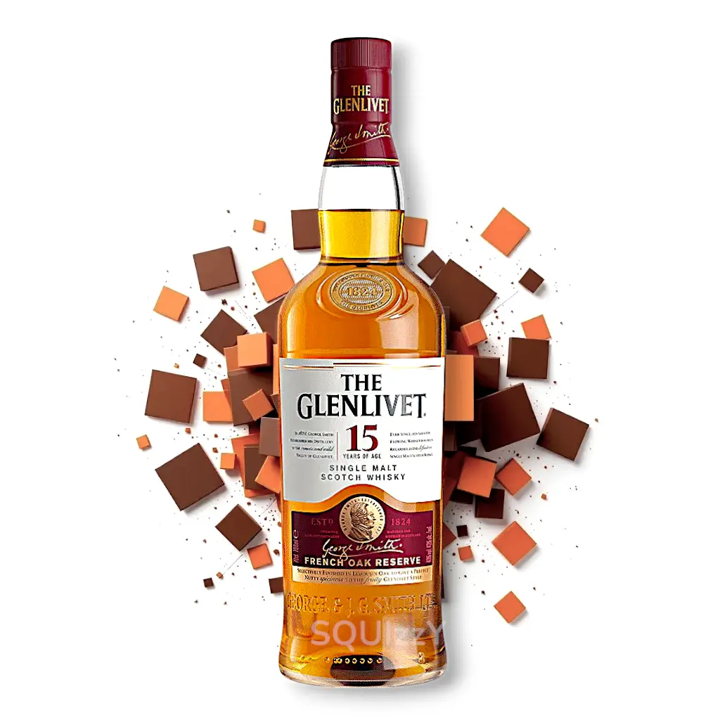 Glenlivet 15 Years French Oak Reserve Single Malt Scotch Whisky 700mL