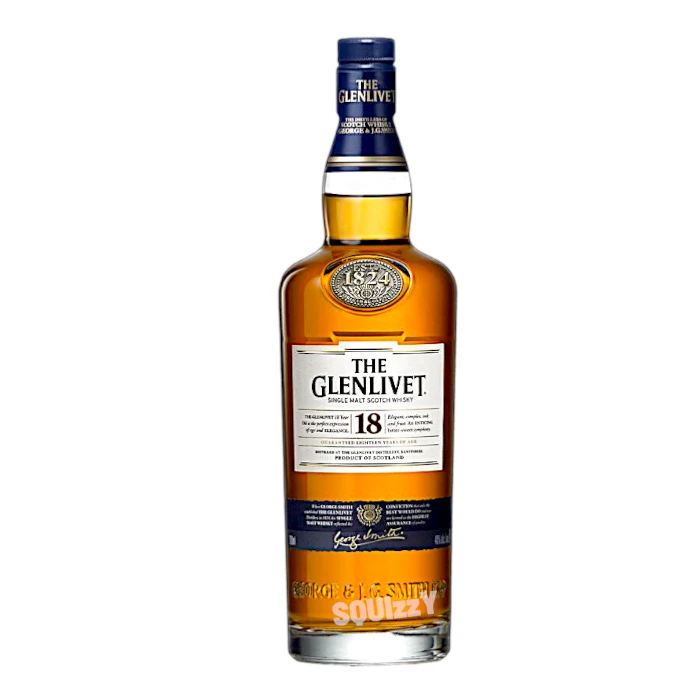 Glenlivet 18 Years Single Malt Scotch Whisky 700mL
