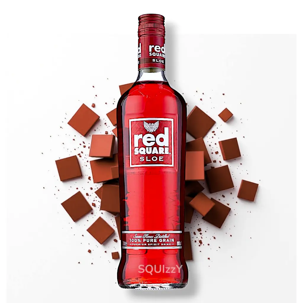 Red Square Sloe Flavoured Vodka 700mL