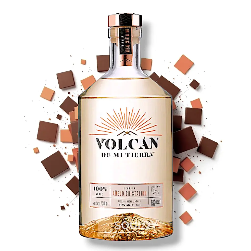 Volcan Cristalino Tequila Anejo 700mL