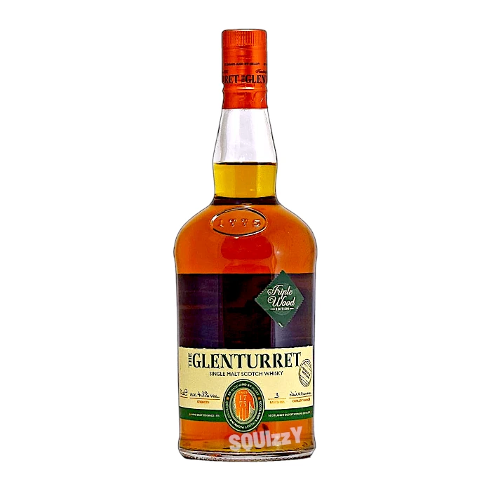 Glenturret Triple Wood Single Malt Scotch Whisky 700mL