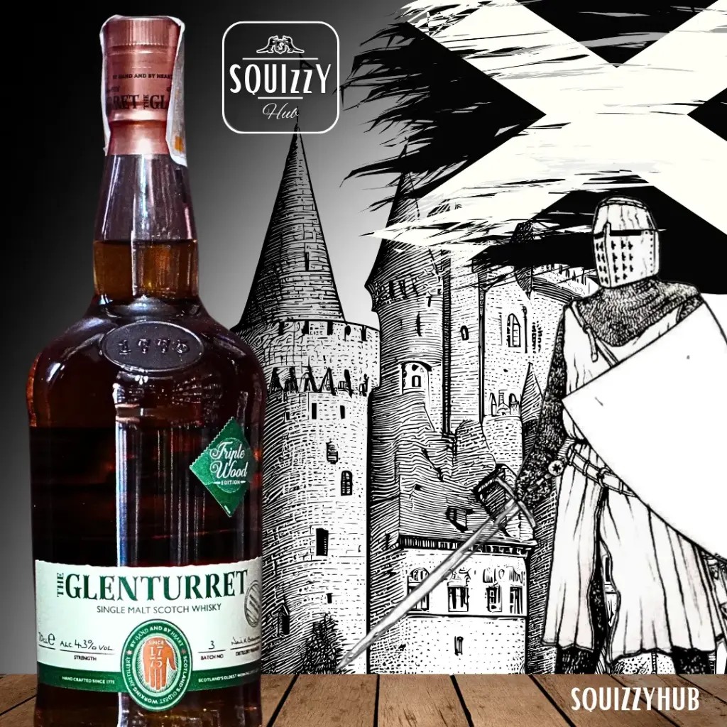 Glenturret Triple Wood Single malt Scotch whisky 700mL