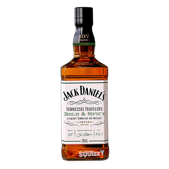 Jack Daniel's Tennessee Travelers Bold & Spicy Whiskey 500mL