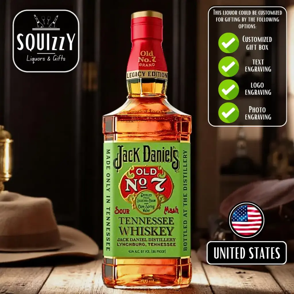 Jack Daniel's No 7 Legacy 1 Ed. Tennessee Whiskey 700ml