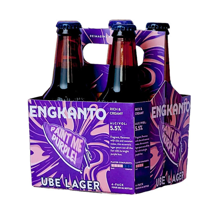 Engkanto Ube Lager 330ml - Bundle of 4 btls