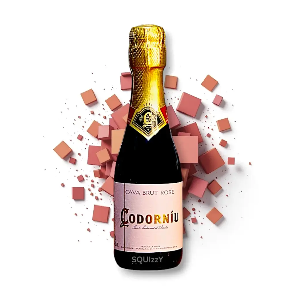 Codorniu Cava Brut Rose Sparkling Wine 250mL