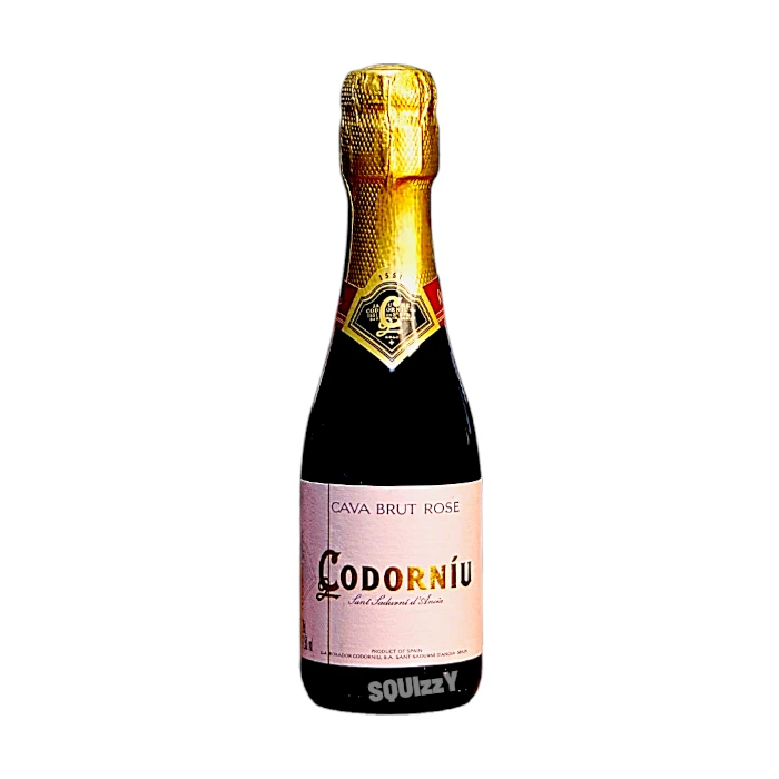 Codorniu Cava Brut Rose Sparkling Wine 250mL