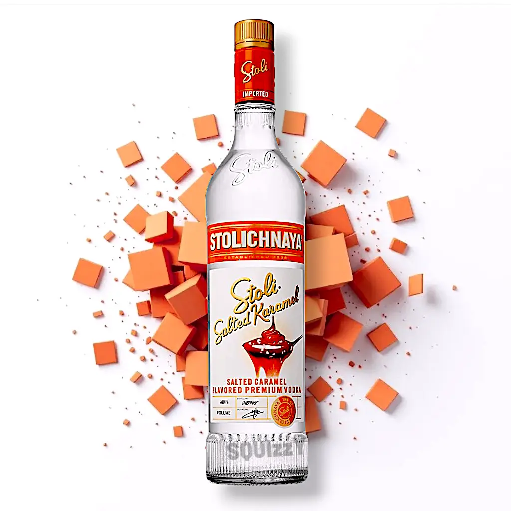 Stoli Salted Caramel Flavoured Vodka 750mL