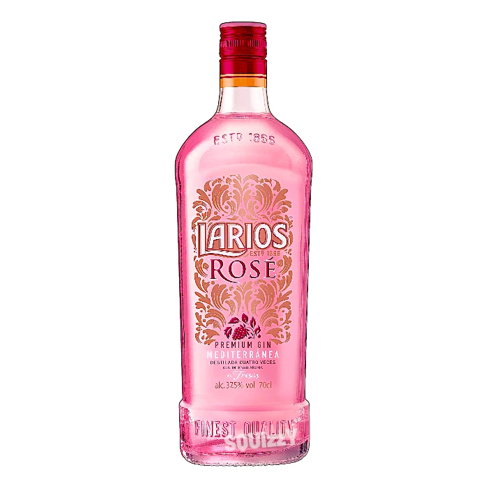 Larios Mediterranean Rose Flavoured Gin 700mL