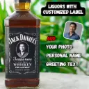 Customized label for Liquor / Wine - Simple Design