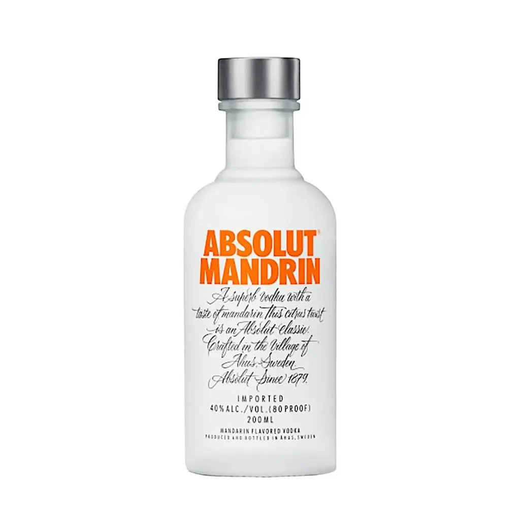 Absolut Mandrin Flavoured Vodka Miniature 50mL