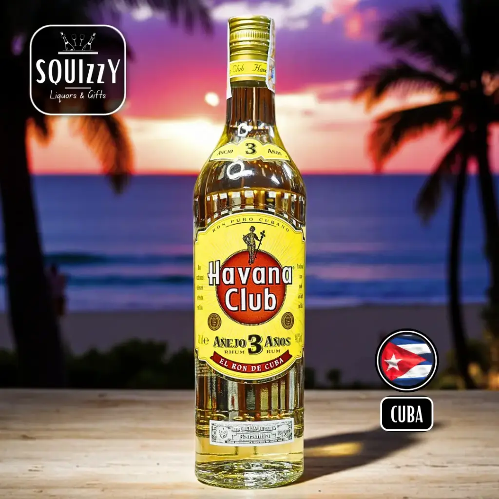 Havana Club Anejo 3 Years  Rum 700mL