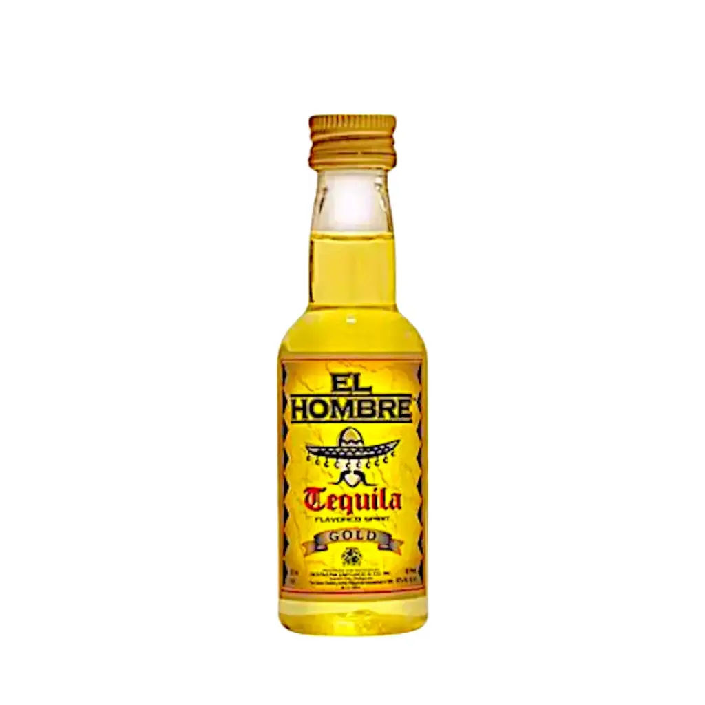 El Hombre Gold Tequila Miniature 50mL