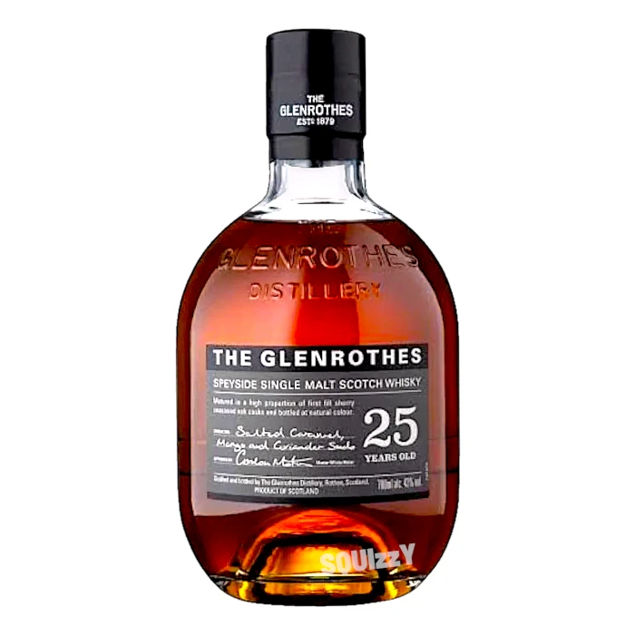 Glenrothes 25 Years Speyside Single Malt Scotch Whisky 700mL
