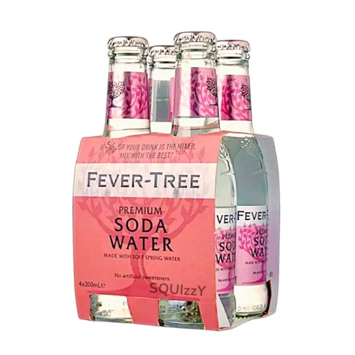 Fever-Tree Premium Soda Water Set 4 btls x 200mL