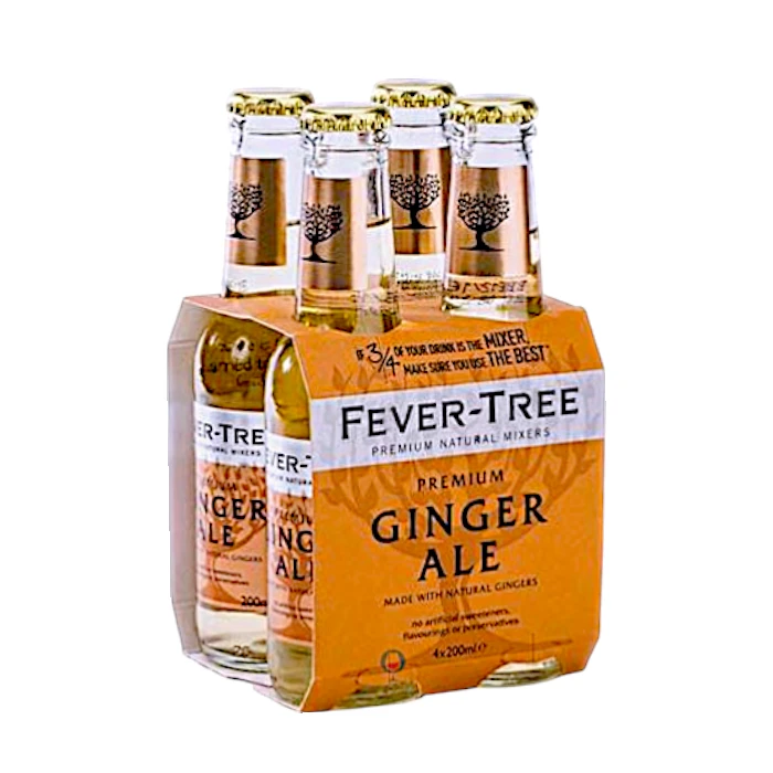 Fever-Tree Premium Ginger Ale Set 4 btls x 200mL
