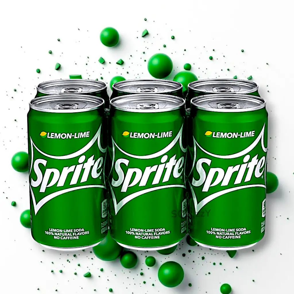 Sprite Soft Drink Set 6 cans x 7.5 oz