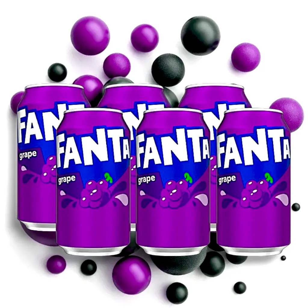 Fanta Grape Soft Drink 6 cans x 355mL