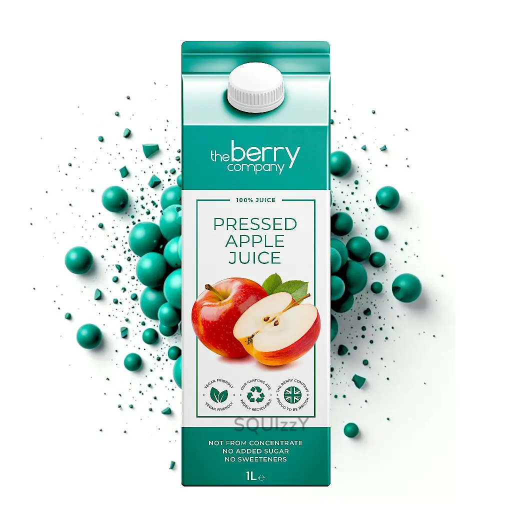 Apple Juice The Berry Company 100% Natural 1L