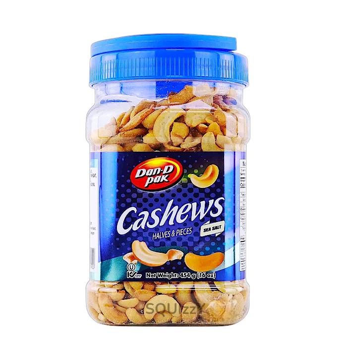 Dan-d Pak Cashews Sea Salt 454g