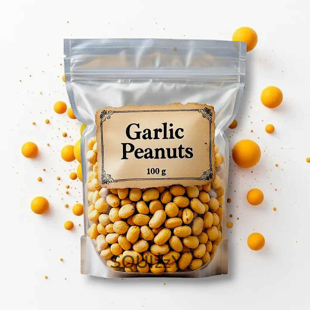 Roasted Garlic Peanuts 100g