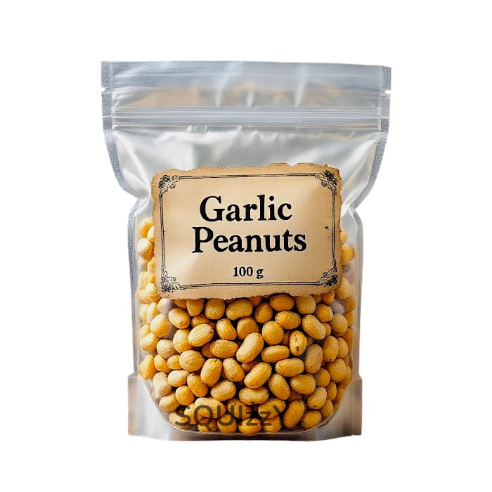Roasted Garlic Peanuts 100g