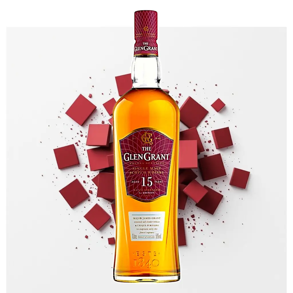 Glen Grant 15 Years Single Malt Scotch Whisky 700mL