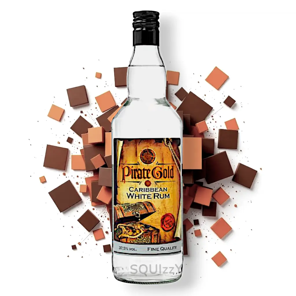Pirate Gold Caribbean White Rum 700mL