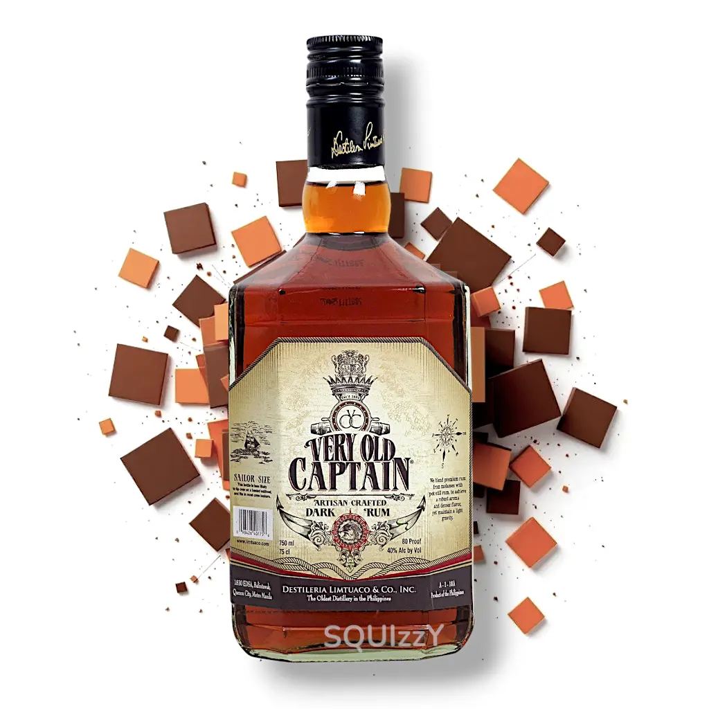 Very Old Captain Artisan Crafted Rum 750mL