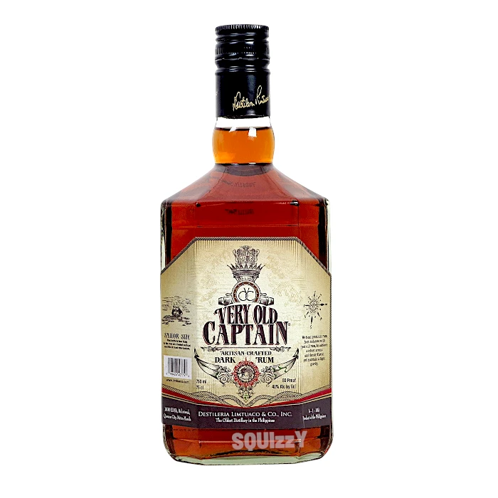 Very Old Captain Artisan Crafted Rum 750mL