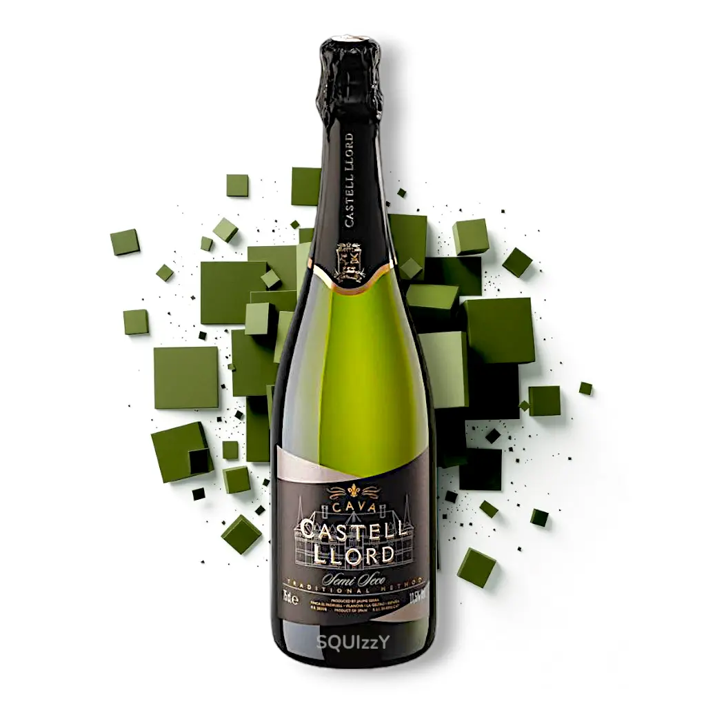 Cava Castell Llord Semi Seco Sparkling Wine 750mL