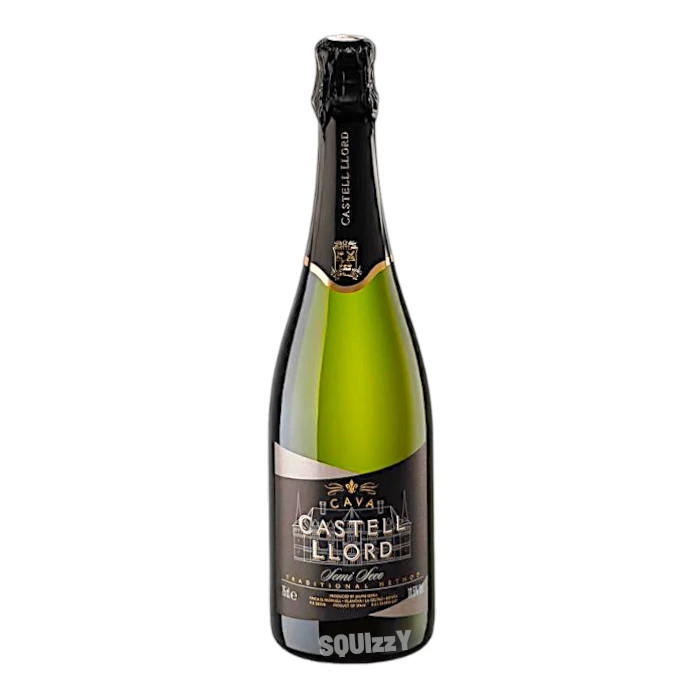 Cava Castell Llord Semi Seco Sparkling Wine 750mL