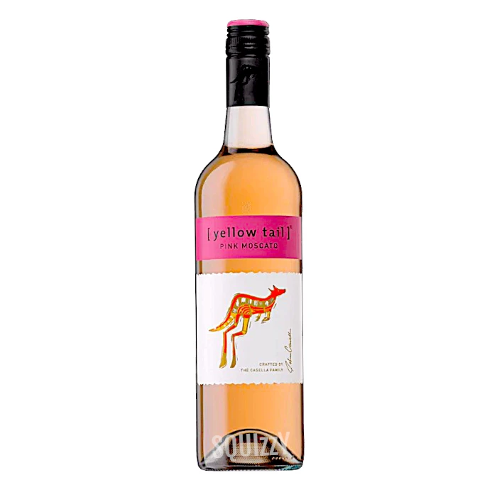 Yellow Tail Pink Moscato White Wine 750mL