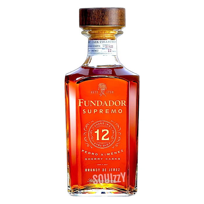 Fundador Supremo 12 Years Sherry Cask Brandy 1L