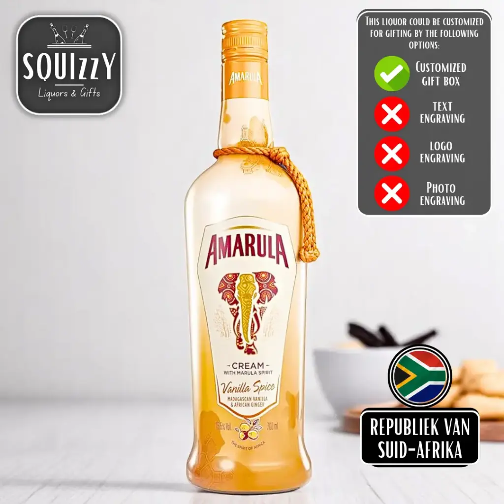 Amarula Vanilla Spiced Cream Liqueur 750ml