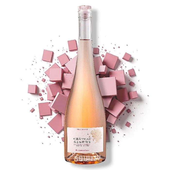 Chateau Gigery Cotes de Provence Rose Wine 750mL