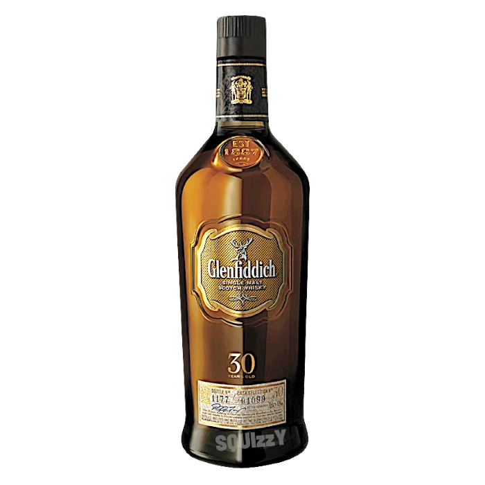 Glenfiddich 30 Years Single Malt Scotch Whisky 700mL