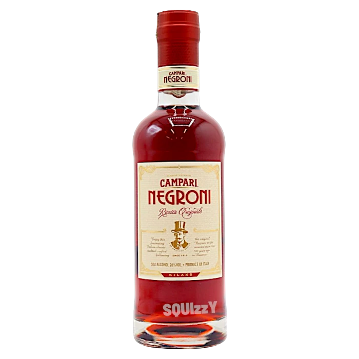 Campari Negroni Bitter Cocktail 500mL