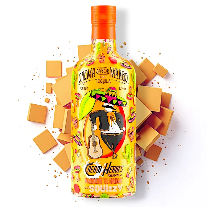 Cream Heroes Mariachi El Mango Liqueur 700mL