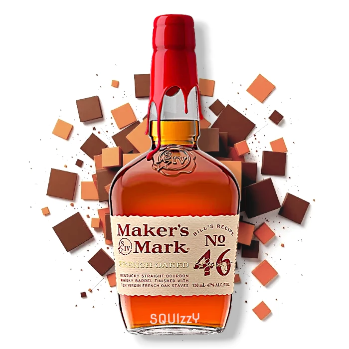 Maker's Mark No 46 French Oaked Bourbon Whiskey 700mL