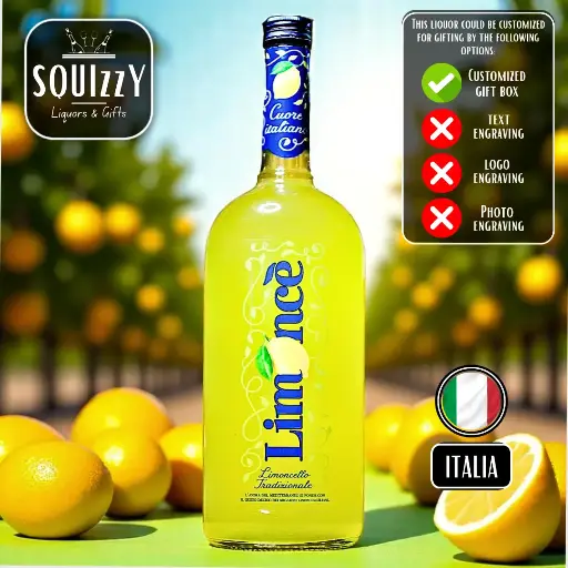 Limonce Classic Limoncello Liqueur 1 Liter