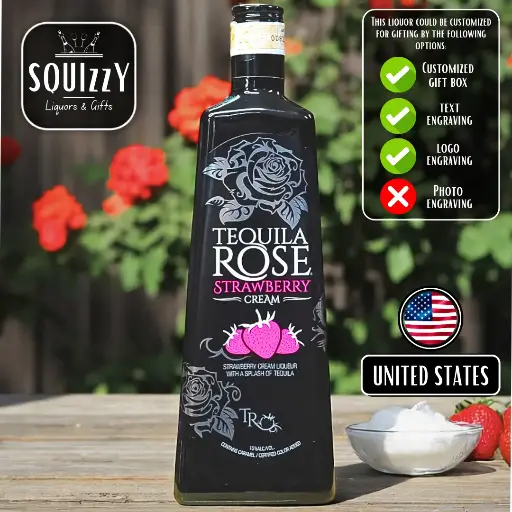 Tequila Rose Strawberry Cream Liqueur 750ml