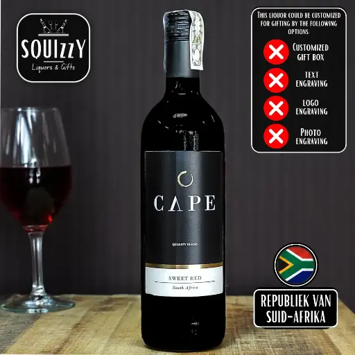 Cape Sweet Red wine South Africa 750ml