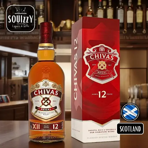 Chivas Regal 12 Years Blended Scotch whisky 1L