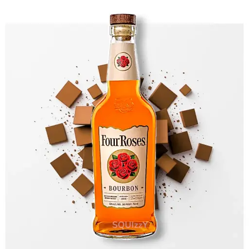 Four Roses Kentucky Straight Bourbon whiskey 750mL