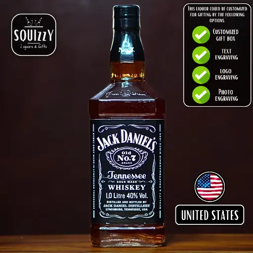 Jack Daniel's Tennessee whiskey 1L