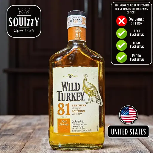Wild Turkey Kentucky Straight Bourbon 375ml