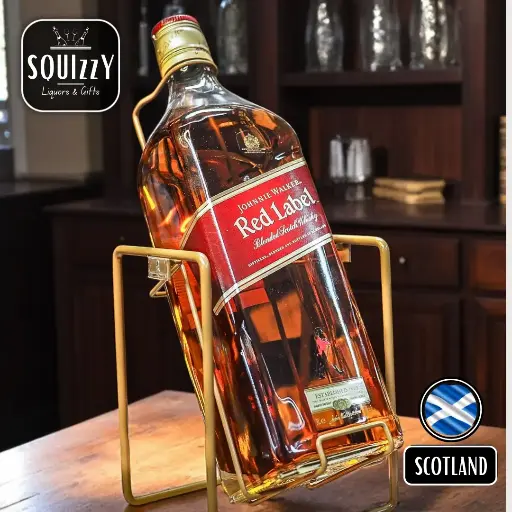 Johnnie Walker Red Label whisky 3L bottle (No cradle)