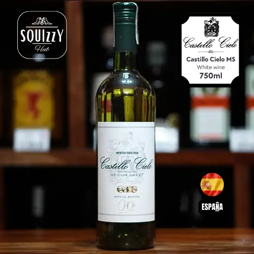 Castillo Cielo Medium Sweet White wine 750mL